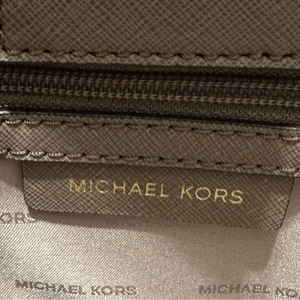 Michael Kors Bridgette Medium Saffiano Leather Satchel